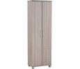 EVERETT 2 DOOR SHOE CABINET GREY LINE