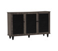 ALMO 3 DOOR SHOE CABINET FLETON OAK