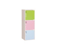 CODEY 3 DOOR STORAGE BOX WITH LOCK