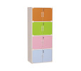 CODEY 8 DOOR STORAGE BOX WITH LOCK