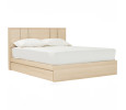 HARRINGTON QUEEN BED WITH STORAGE WITH 1900MM SIDE RAIL (FIT MATTRESS SIZE 1500X1900)