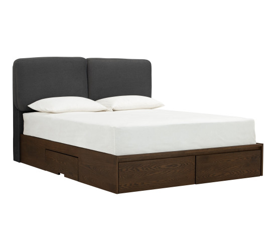 FUWA QUEEN BED WITH STORAGE 1900MM BED PANEL109/3692