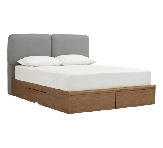FUWA QUEEN BED WITH STORAGE 1900MM BED PANEL 102/3691