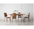 145095/241351 1+4 ANZAC DINING TABLE WITH LOTFI DINING CHAIR