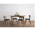 145148/241435 1+6 ARTHUR EXT DINING TABLE WITH NAIDA DINING CHAIR 