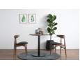 142008/241575 1+2 RUNDA ROUND DINING TABLE WITH TRICIA DINING CHAIR