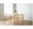 143020/241274 1+4 CHARMANT DINING TABLE WITH NAIDA DINING CHAIR
