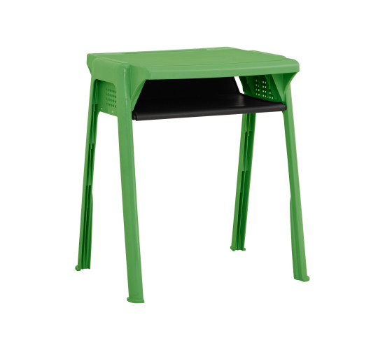 OPTIMUS STUDENT DESK PE WITH DRAWER  GREEN