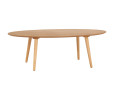 CARSYN OVAL COFFEE TABLE 102