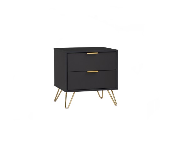 VOLOS SIDE TABLE WITH 2 DRAWER 808/172