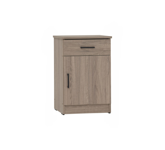 DUBLIN BEDSIDE TABLE DARK OAK