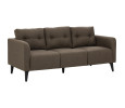 ALTO 3 SEATER SOFA BLACK/6366