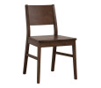 FEDRA DINING CHAIR WITH WOODEN SEAT 109