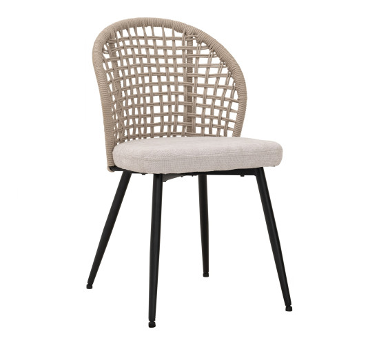 ALLUR DINING CHAIR 802/GREY/80002 (#)