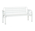 HAMIDA 3 SEATER BENCH WHITE