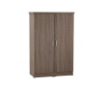 DUBLIN 2 DOOR LOW WARDROBE SONOMA DARK