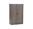 DUBLIN 2 DOOR LOW WARDROBE SONOMA LIGHT