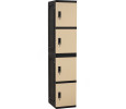 OPTIMUS FOUR TIER LOCKER BEIGE/BLACK