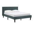 HAYDEN QUEEN BED WITH 1900MM SIDE RAIL BLACK/6365