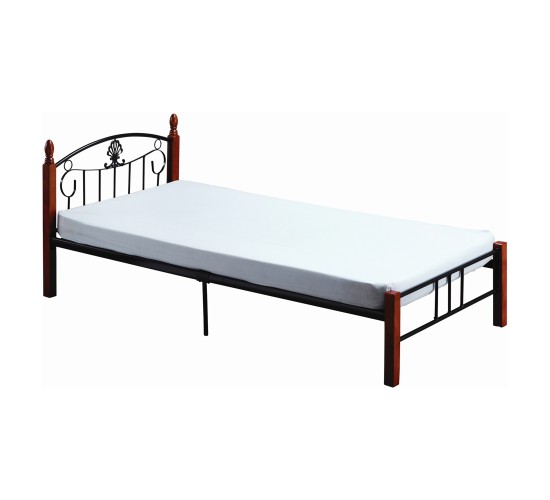 DERRICK SINGLE BED WITH LOWER FOOTBOARD